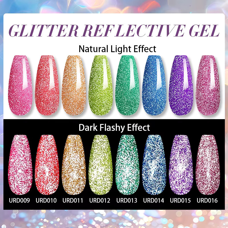 UR SUGAR Nagel-Gel-Lack, 15 ml, Schimmernd - Bild 2