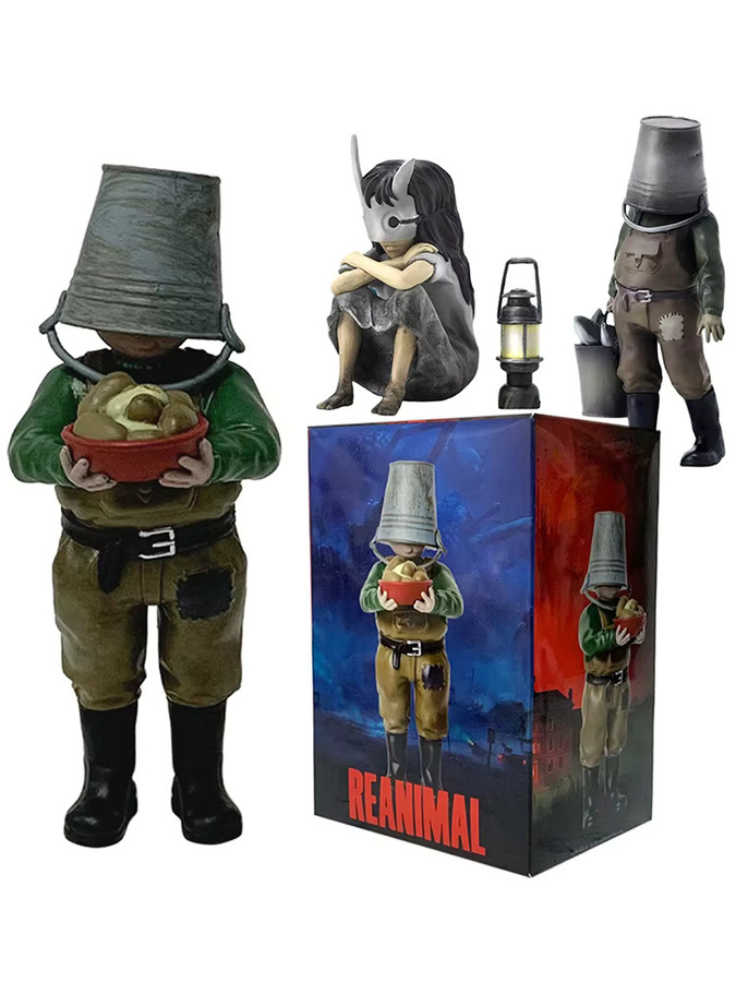 Bandai Reanimal Anime-Figur, Tier-Eisenfasskopf-Spiel-Figur, Einzelfigur, Kunststoff, Bunt / Mehrfarbig - Bild 4