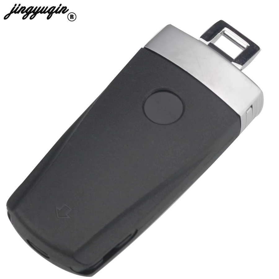 Jingyuqin Smart Remote Key 434 MHz ID48 Chip für VW Volkswagen Passat B6 3C B7 Magotan CC, 3 Tasten, Schwarz - Bild 3