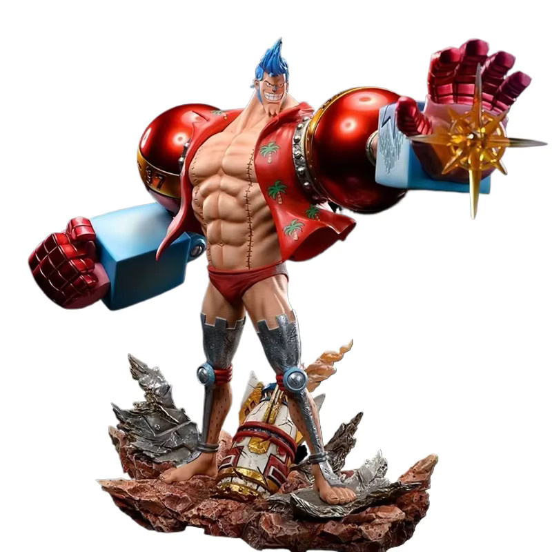 Bandai One Piece Franky Anime Figur, Modell Puppe, Jungen - Bild 5