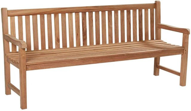 deVries Gartenbank Woodie aus Teakholz in Natur Braun B/H/L: 57 x 94 x 150 cm - Bild 1