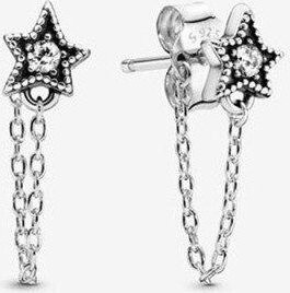 YIRAN Jewelry Ohrstecker 925 Silber, Gold, Zirkonia, Damen - Bild 1
