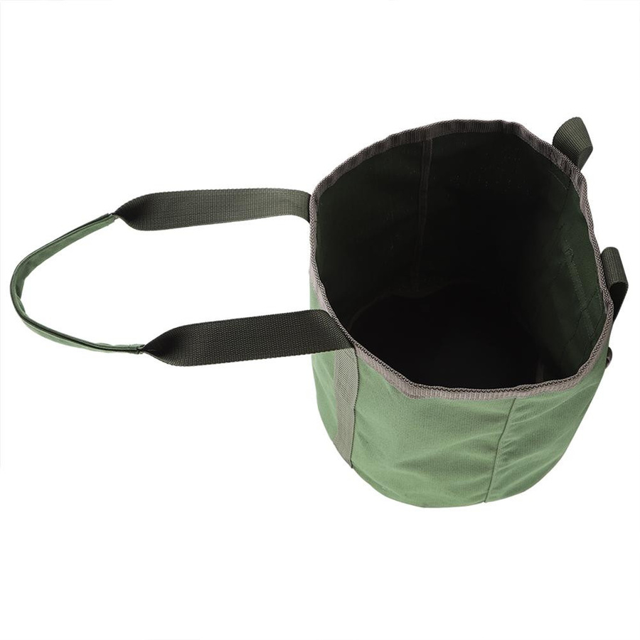 Wasserdichte Gartenwerkzeugtasche mfySpace als tragbarer Aufbewahrungsbeutel in Schwarz und Grün aus Polyester - Bild 4