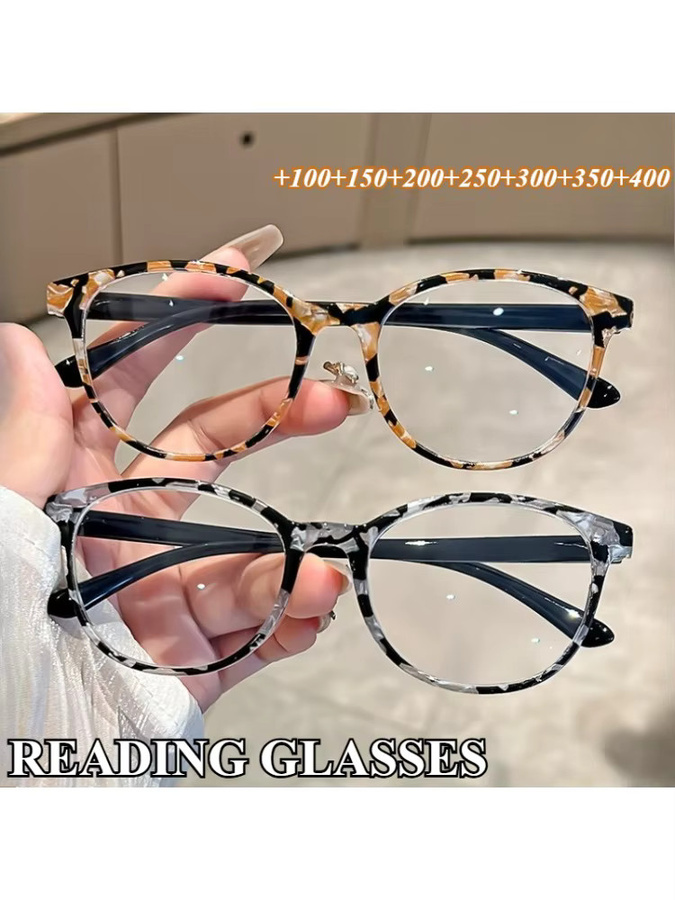 Lesebrille für Damen, Vollrand, Kunststoff, Multicolour, Anti-Blaulicht - Bild 3