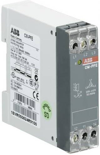 ABB CM-PFE Überwachungsrelais mit 1 Relais-Ausgang in Weiß - Bild 1