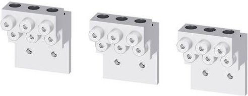 Siemens Rundleiteranschlussklemme 3VA9773-0JJ64 in Weiß - Bild 1