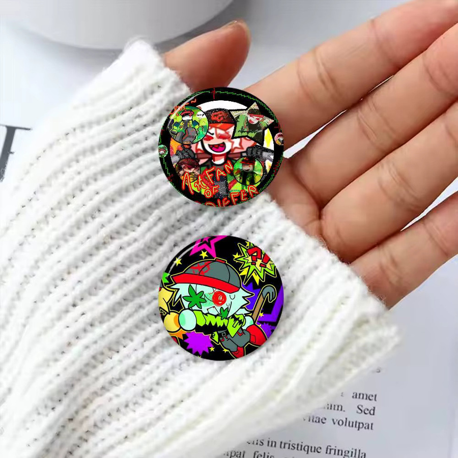 Brosche Game B-block Tales Griefer Anime Button Pin, Unisex - Bild 2