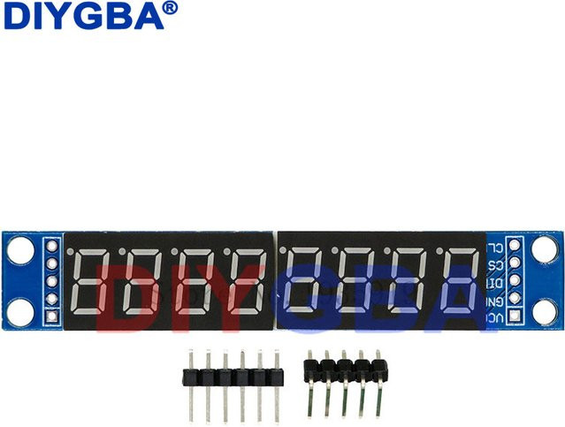 DNIGEF 10er Set MAX7219 LED Dot Matrix und 8-Digit 7-Segment Digital Tube Display Control Module für Arduino - Bild 1