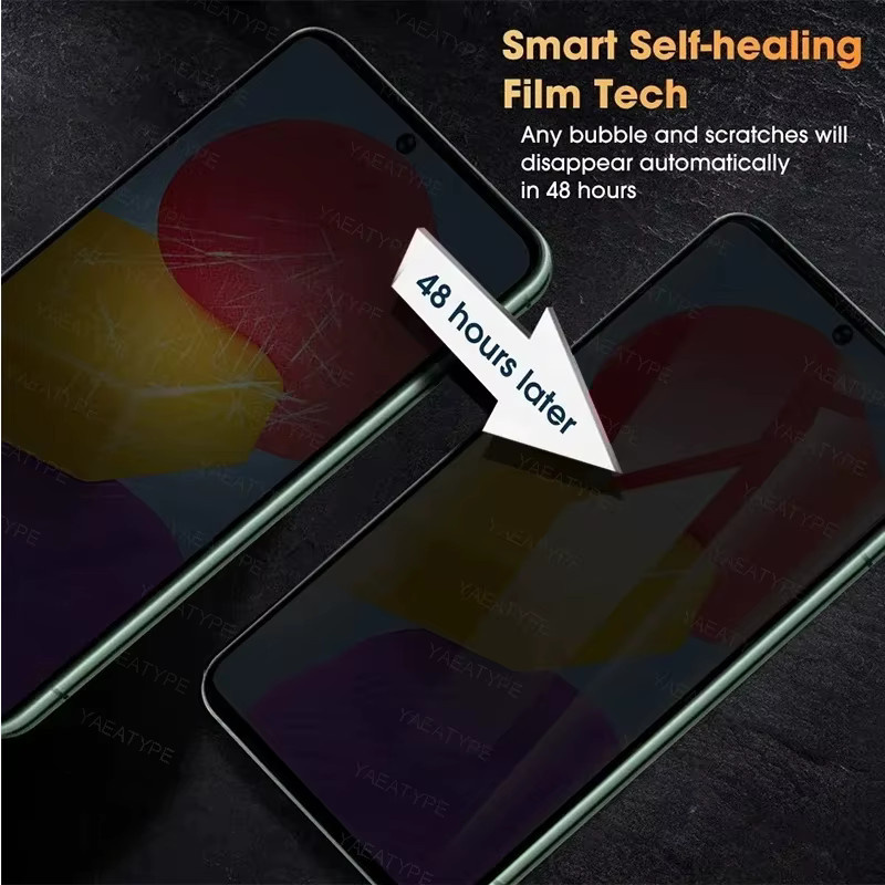 2er-Pack Privatsphäre Hydrogel-Displayschutz für Motorola Moto G9, G9 Plus und Moto G9 Power, transparent - Bild 3