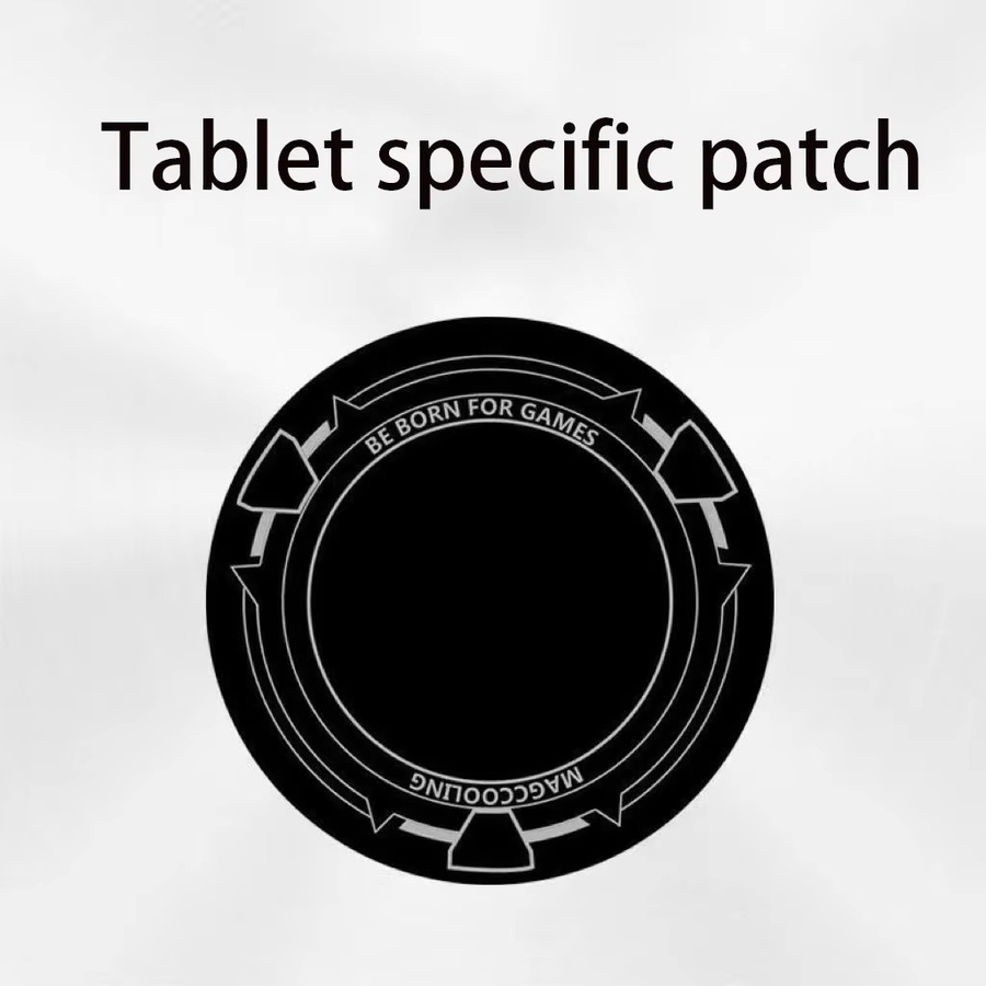 WSSHE MagSafe Magnetische Metallplatte Ring in Schwarz für iPad und Tablet PC, Durchmesser: 9 cm - Bild 4