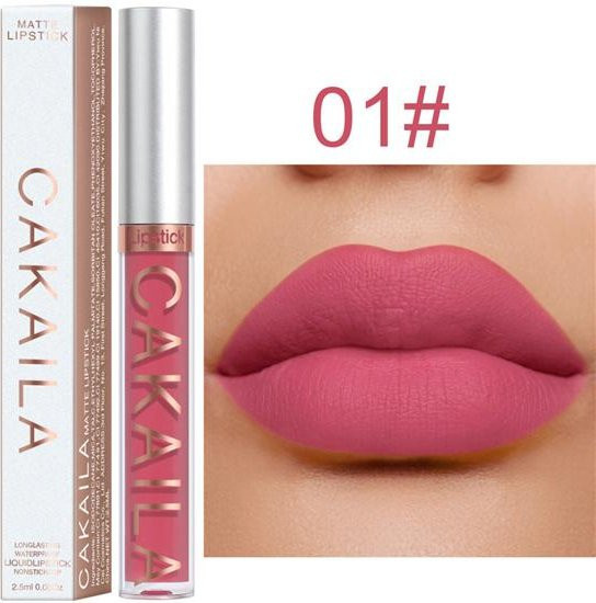 Verve Beauty Flüssig-Lippenstift-Set, Matt, Beige - Bild 1