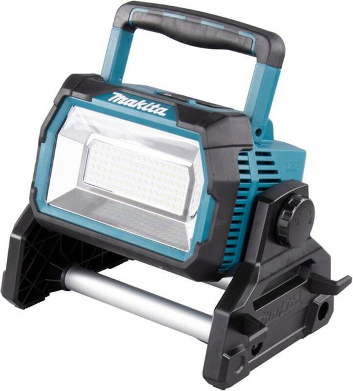 Makita LED Baulampe Deadml809 AC/DC in Kaltweiß mit blauem Kunststoffgehäuse - Bild 1