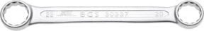 BGS Doppel-Ringschlüssel 30337 extra flach in Silber, SW 20 x 22 mm - Bild 1