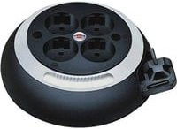 Brennenstuhl Mini-Kabeltrommel Comfort-Line CL-S 4-fach in Schwarz und Weiß - Bild 2