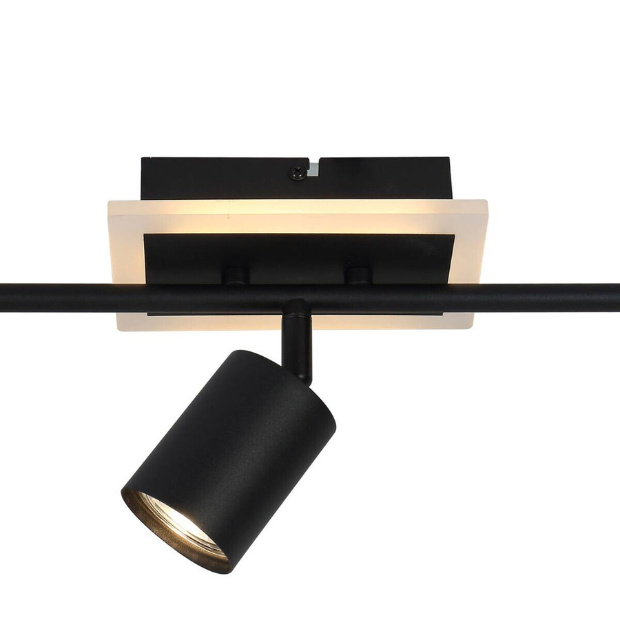 POCOline LED-Spot Akshan 3-flg. in Schwarz aus Metall, B/T/H: 9,5 x 5 x 55 cm - Bild 3