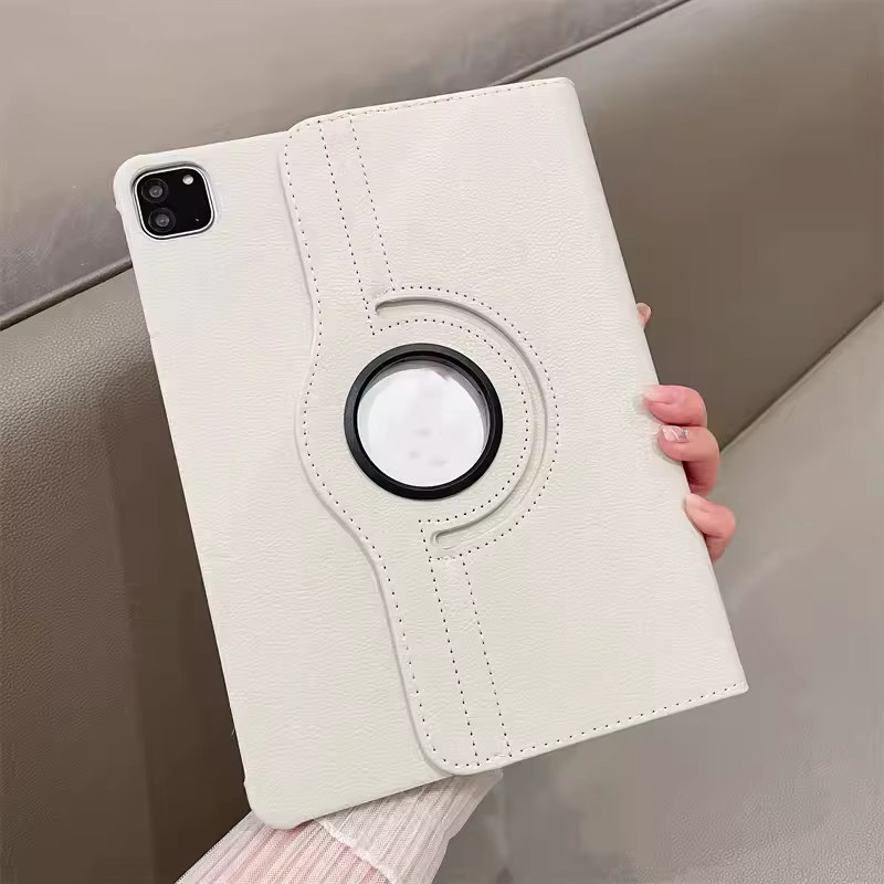 Rotation Ledertasche für Samsung Galaxy Tab S11 S10 Lite S10 FE A9 A11 Plus 11 und 8,7 Zoll stoßfeste Abdeckung in Schwarz oder Weiß - Bild 1