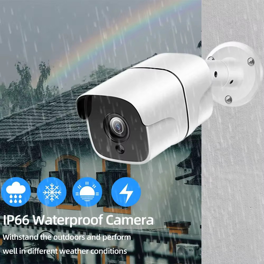 ANSVICAM Tuya 5MP 5G WiFi IP Kamera für Smart Home Sicherheit, Outdoor Drahtlose Überwachungskamera mit Auto Tracking, Weiß - Bild 4
