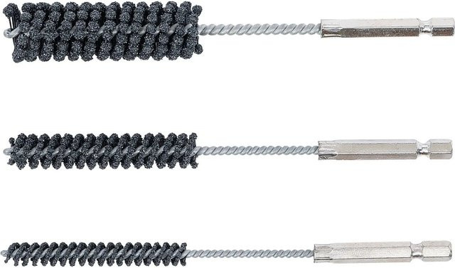 BGS Honwerkzeug-Set 1272, 3-teilig, flexibel, 6,3 mm (1/4 Zoll) Schaft, Körnung 60/80, Durchmesser: 8 mm, 12 mm und 20 mm - Bild 2