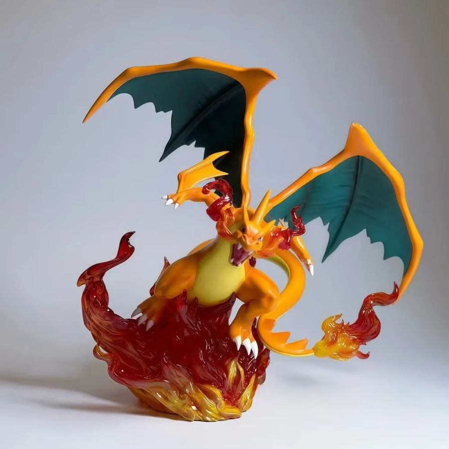 Potdemiel Pokémon Mega Glurak, Actionfigur, 18 cm, Kunststoff - Bild 3