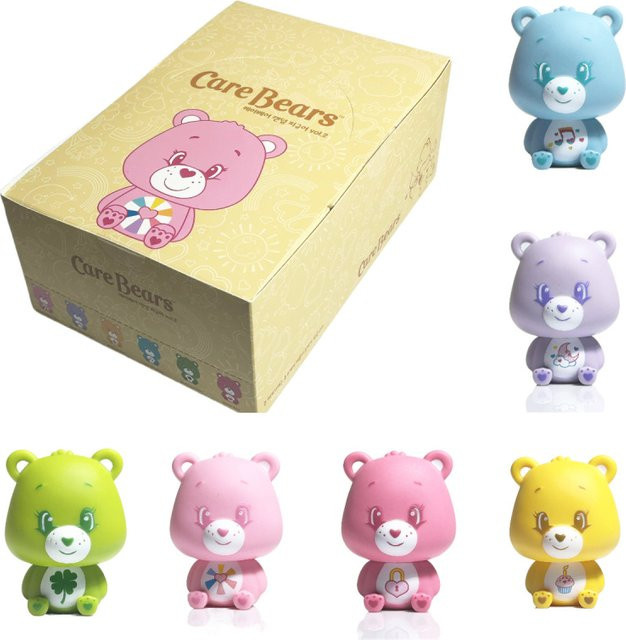 FUNISM Care Bears Regenbogen Liebe Bär Blind Box Mini Figuren, Mehrfarbig - Bild 1