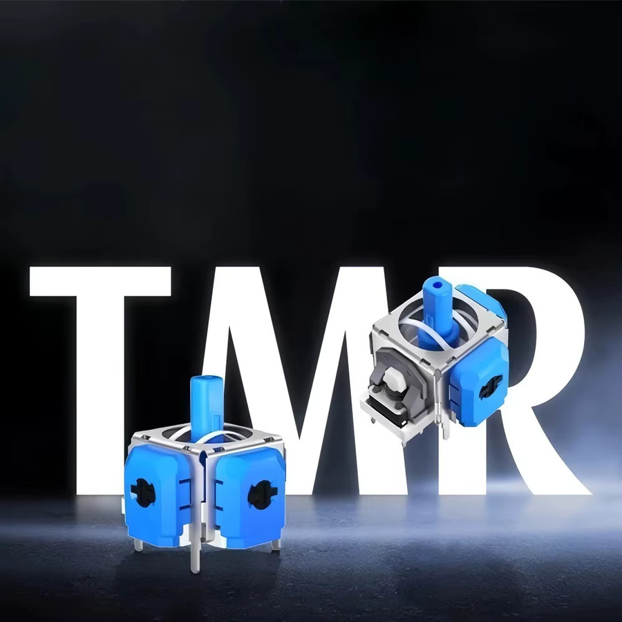 HALLPI AKNES TMR Elektromagnetischer Joystick Ersatz für PS5 DualSense Controller Anti-Drift 3D Analog Thumbstick in Blau - Bild 1