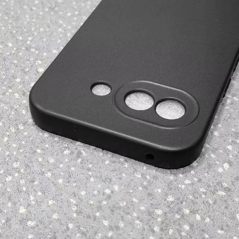 Stoßfeste Silikon-Handyhülle für Google Pixel 10A in Schwarz - Bild 2