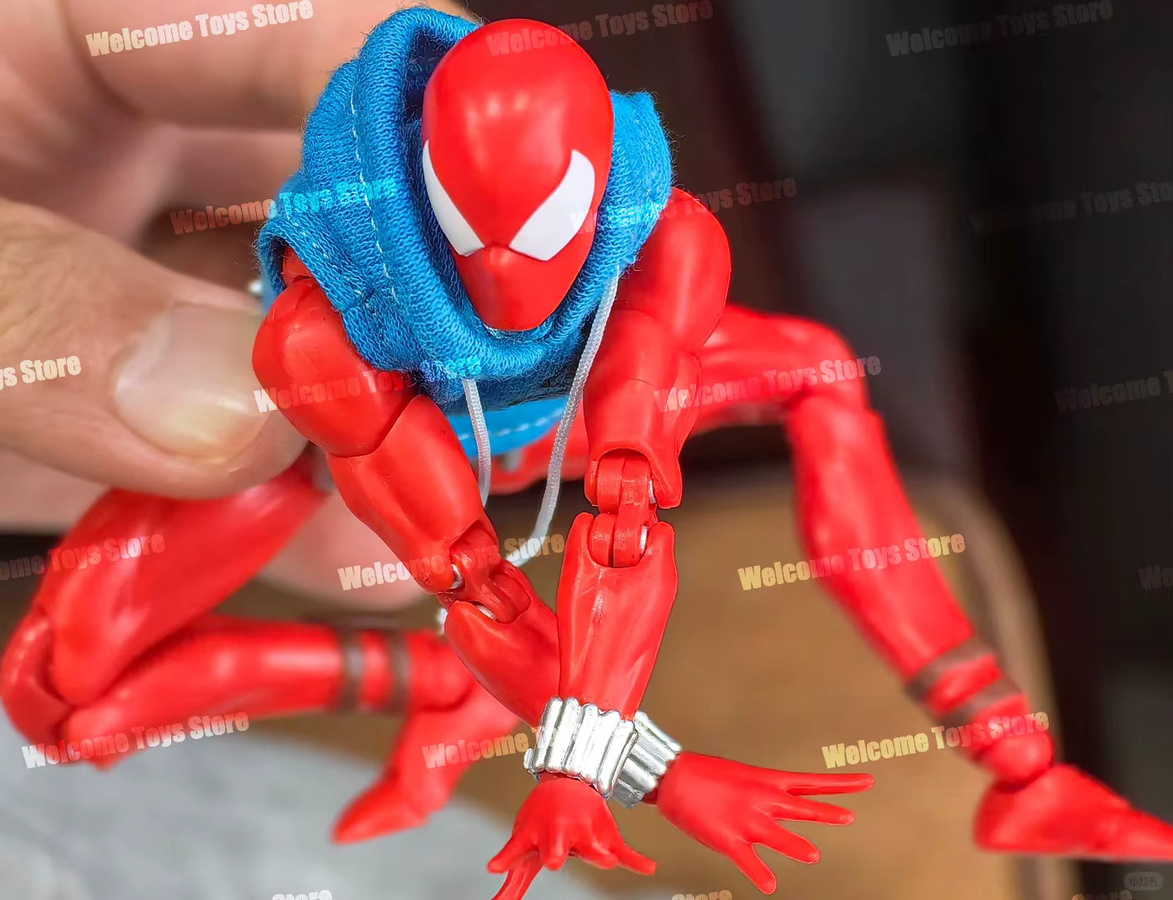 Ct Toys Spiderman Scarlet Spider Mafex 186 Actionfigur, Marvel - Bild 3