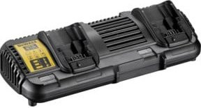 DEWALT Doppelladegerät DCB132-QW für Li-Ion Akkus, Schwarz - Bild 1
