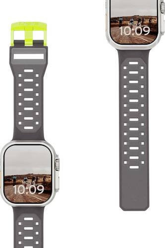 Urban Armor Gear Uhrenarmband Silikon, Smoke, Neon, Unisex - Bild 1