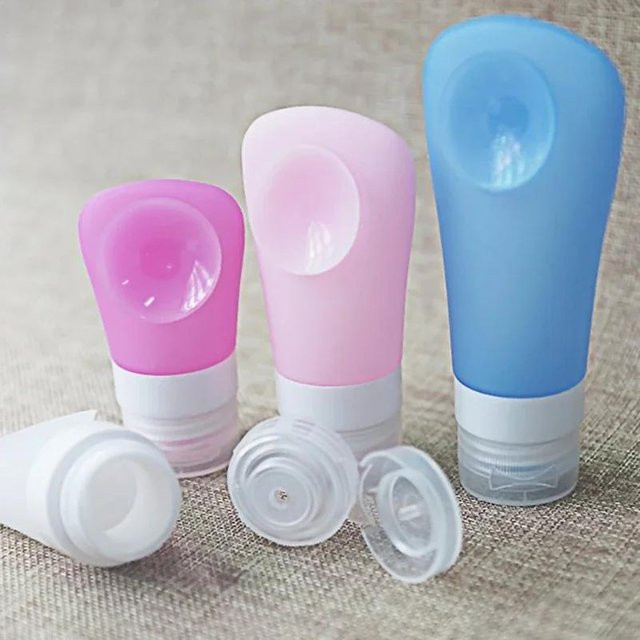 Simplistic Living Home Silikon-Nachfüllflasche für Gel, 38 ml, Gelb - Bild 1