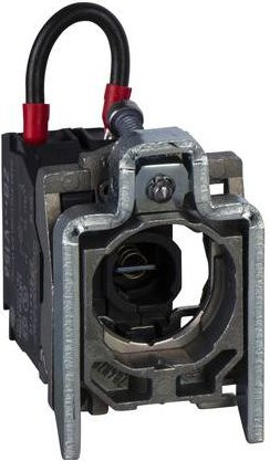 Schneider Electric ZB4BV156 Lampenfassung ZB4 mit BA 9s Fassung in Schwarz aus Metall - Bild 1