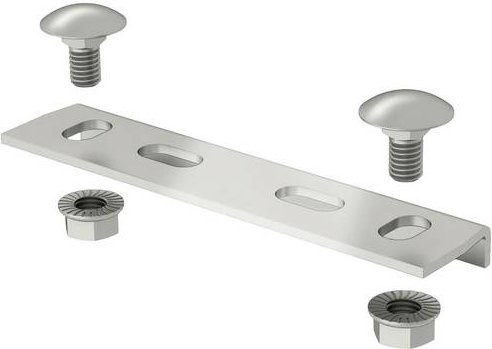 OBO Bettermann Verbindungselement aus Metall in Silber, 25 Stück - Bild 1