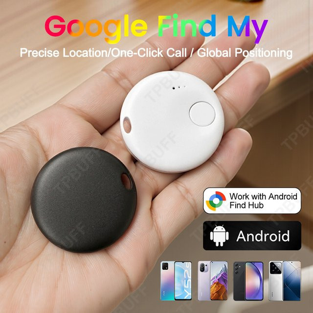 Peocke GPS-Tracker für Android und Google Find My Device in Schwarz - Bild 1