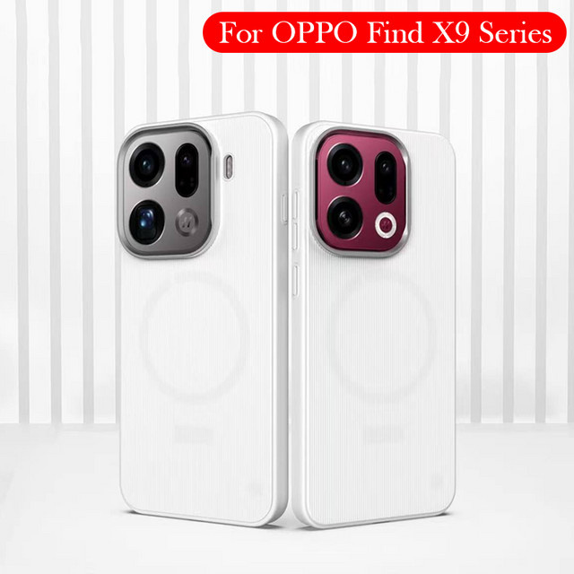 Magnetische Hülle für Oppo Find X9 Pro, transparente kabellose Ladehülle - Bild 1