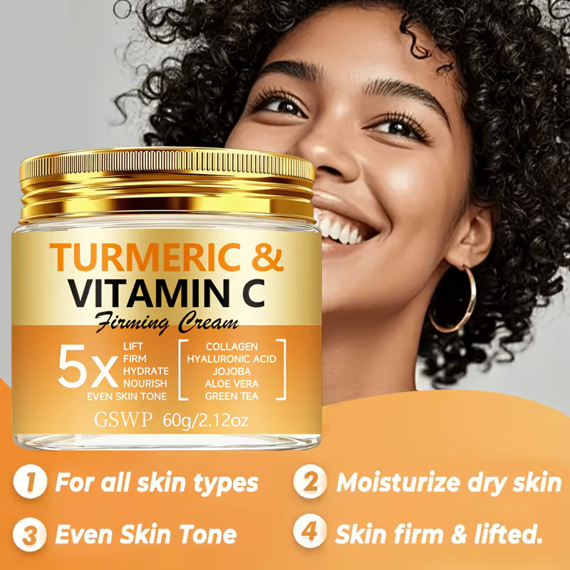 GSWP Kurkuma & Vitamin C Gesichtscreme, 60g/120g - Bild 3