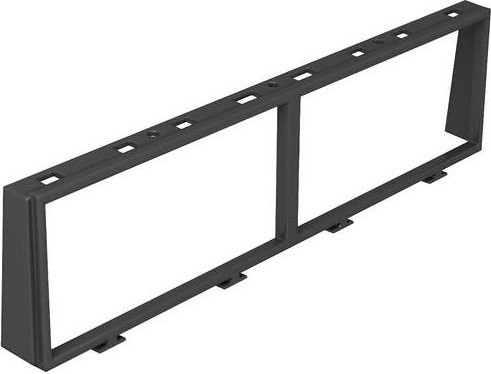 OBO Bettermann Einbaugehäuse MT45V 2+2 Einbaurahmen Schwarz - Bild 1