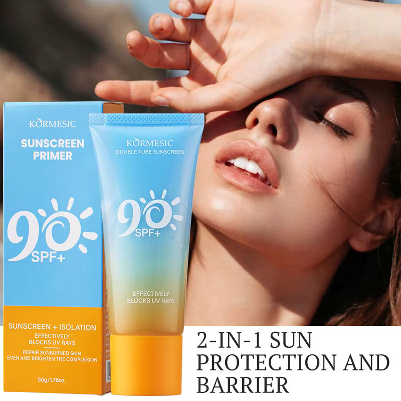 KORMESIC Double Tube Sunscreen Lotion, Gesicht und Körper - Bild 2