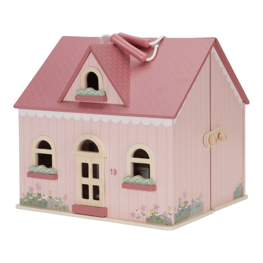 Little Dutch Tragbares Puppenhaus, Holz, ab 3 Jahre - Bild 1
