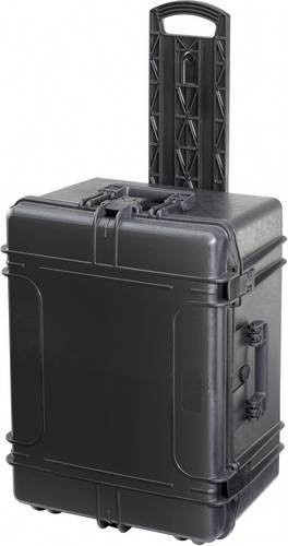 MAX PRODUCTS MAX620H340S-TR Trolley-Koffer unbestückt, Schwarz, B: 68,7 cm, H: 52,8 cm, T: 37,6 cm - Bild 1