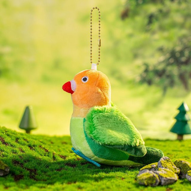 Yiran toy Kreatives Plüschtier Insekt, Schlüsselanhänger, Gelb - Bild 1