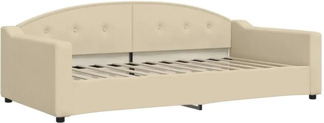 vidaXL Tagesbett in Beige mit Stoffbezug B/T: 200 x 100 cm - Bild 1