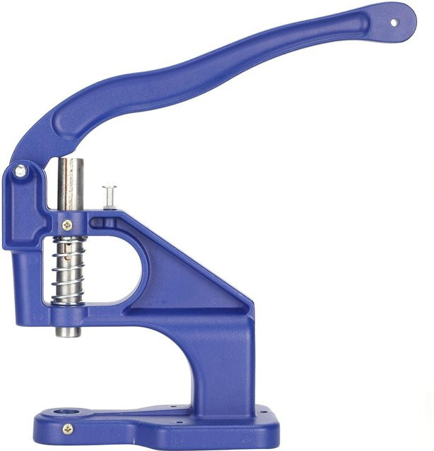 Nensit Multifunktionale Aluminium Handpresse Blue als manuelle Hochleistungsmaschine für Ösentüllen und Stanzarbeiten - Bild 1