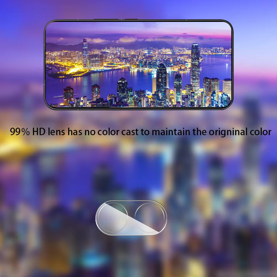 Xiaomi Poco X8 Pro Max 5G 3D Gebogener Kamera-Glasschutz Rücklinsenabdeckung Transparent - Bild 4