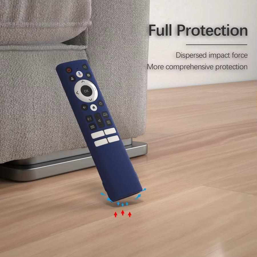 Silikon-Schutzhülle für die Philips Fernbedienung 2BFQX-RC860GRC860G in Blau - Bild 3