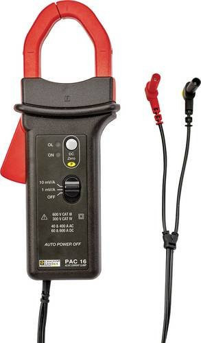 Chauvin Arnoux PAC 16 Stromzangenadapter in Rot mit Messbereich 0,5 - 400A AC/AC und 0,5 - 600A DC/DC - Bild 1