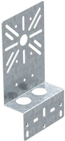 OBO Bettermann Montageplatte aus Metall in Silber, B/T: 235 x 120 mm - Bild 1