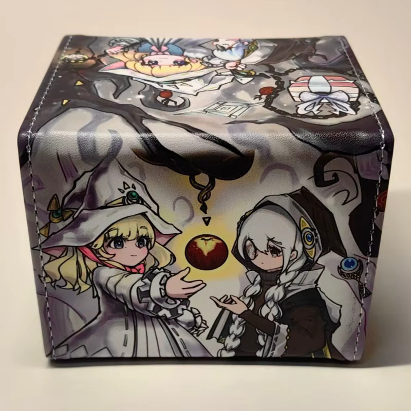 Bandai Yu-Gi-Oh!, White Forest, Deck-Box, PU-Leder, Weiß, Bunt / Mehrfarbig - Bild 2