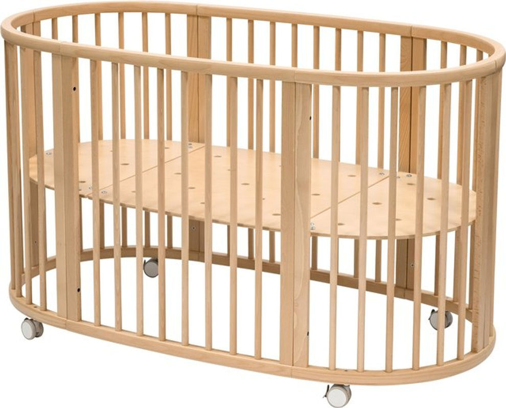 Stokke Sleepi Babybett aus Buchenholz, B/T/H: 74 x 141 x 87 cm - Bild 2