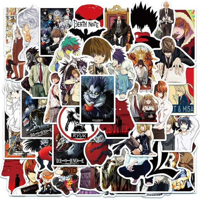 Bandai Death Note Anime Sticker, Set, Bunt / Mehrfarbig - Bild 1