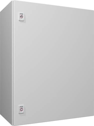 Rittal AX Kompakt-Schaltschrank aus Stahlblech, Farbe: Grau, B/T/H: 60,0 x 76,0 x 35,0 cm - Bild 1